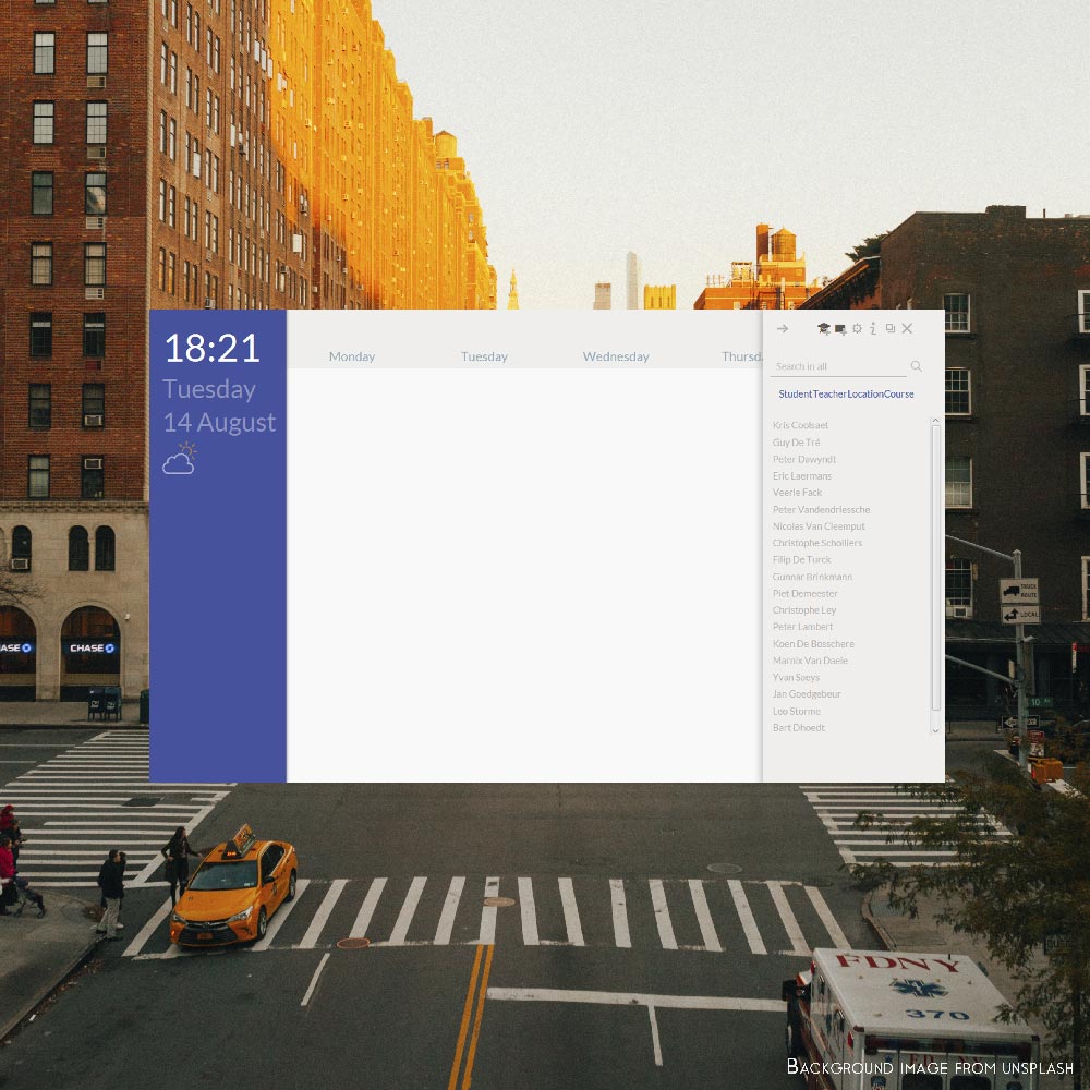 Start screen